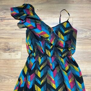 Colorful Women’s Allen B by Allen Schwartz Long Summer Dress